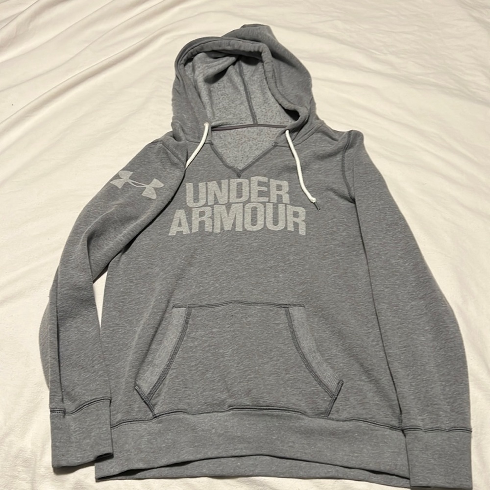Under Armour Gray V-Neck Sweater